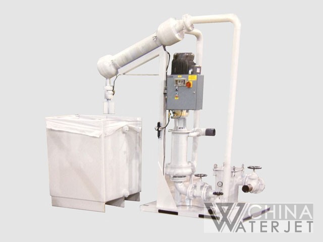 APW Waterjet Abrasive Removal System Plus Water Recycling